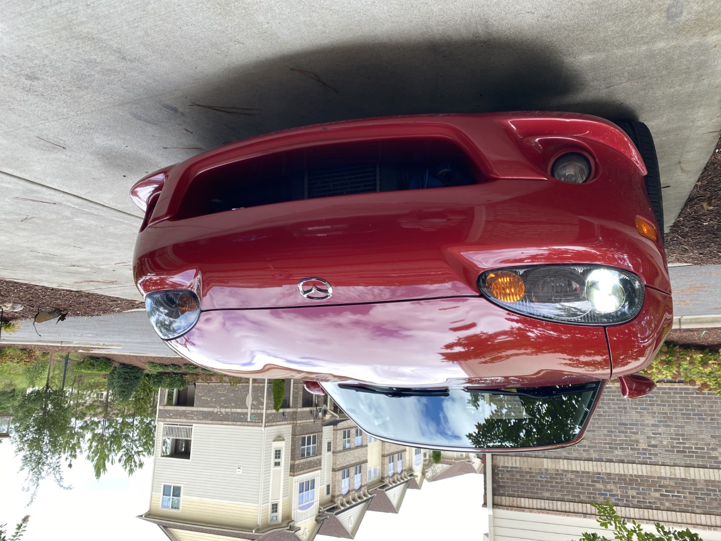 Headlights with LED bulbs